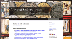 Desktop Screenshot of corveracolecciones.com