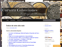 Tablet Screenshot of corveracolecciones.com